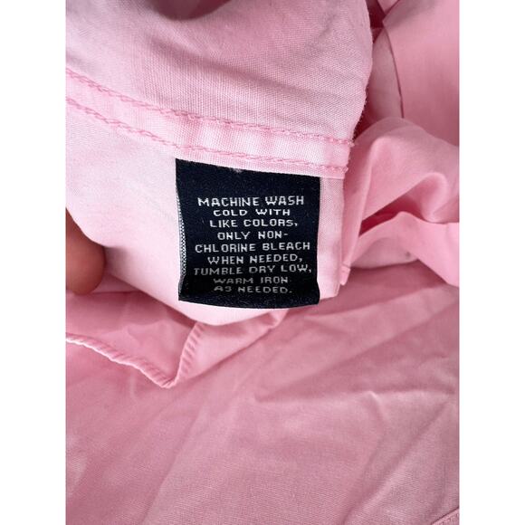 Architect Mens Shirt Size XL Pink Regular Fit Long Sleeve Button Up Collared - Picture 7 of 11